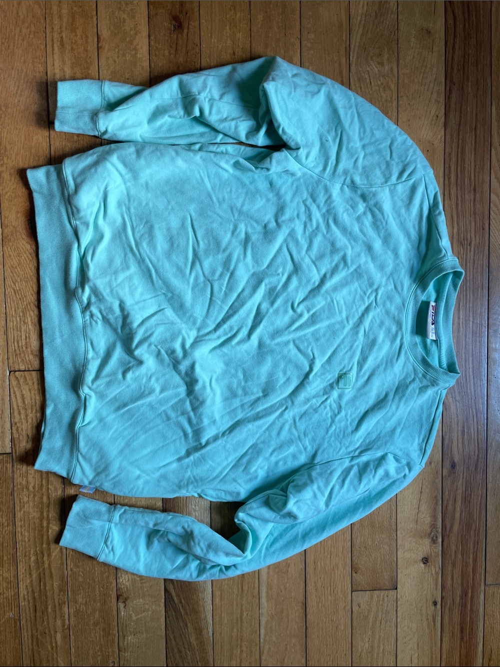 Fila Mint Green Pullover Sweatshirt